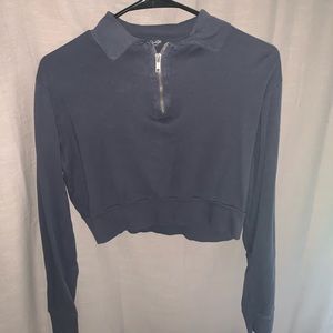 John galt cropped half zip